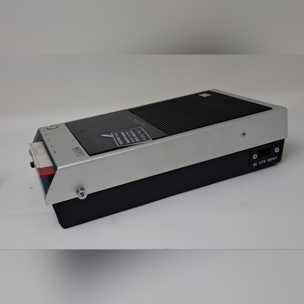 Sony Tape Recorder TC-110 Tapecorder  Solid State with Case Vintage HQ 70s 80s - Picture 8 of 13